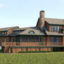 Evasius Lake House Rear Rendering