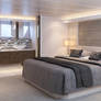 Yacht Bedroom Rendering
