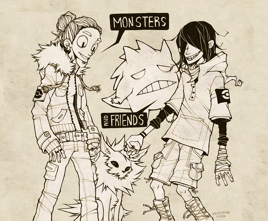 monsters and friends