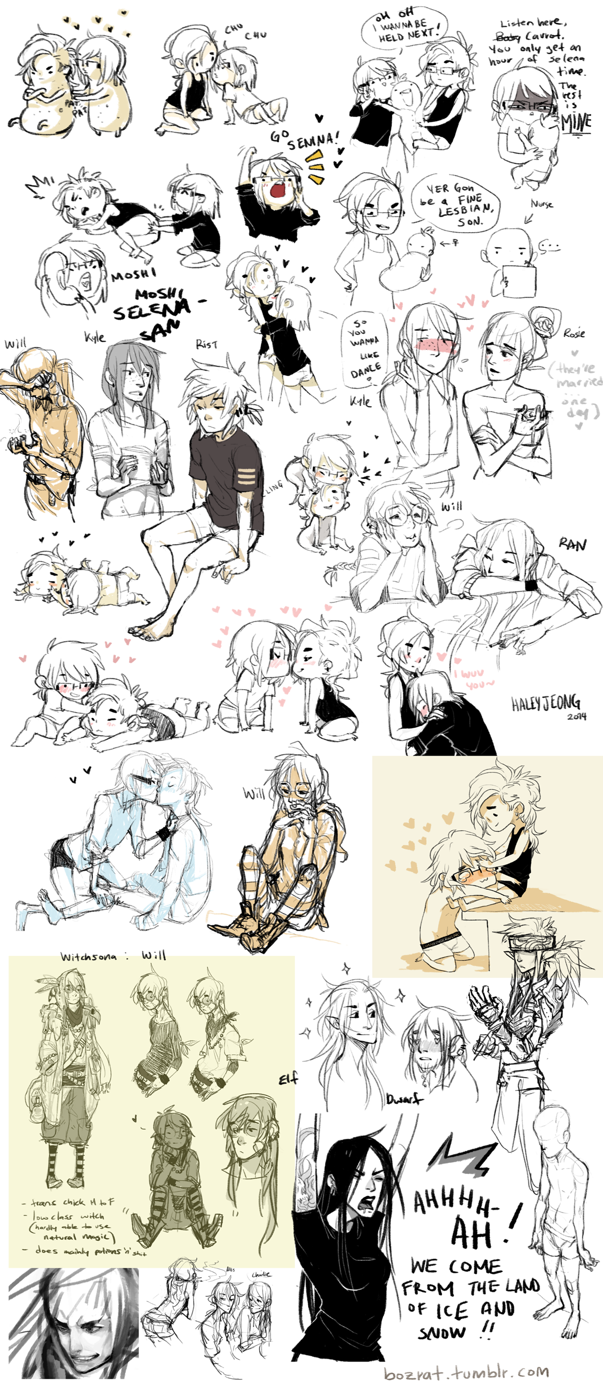 scribbles dump