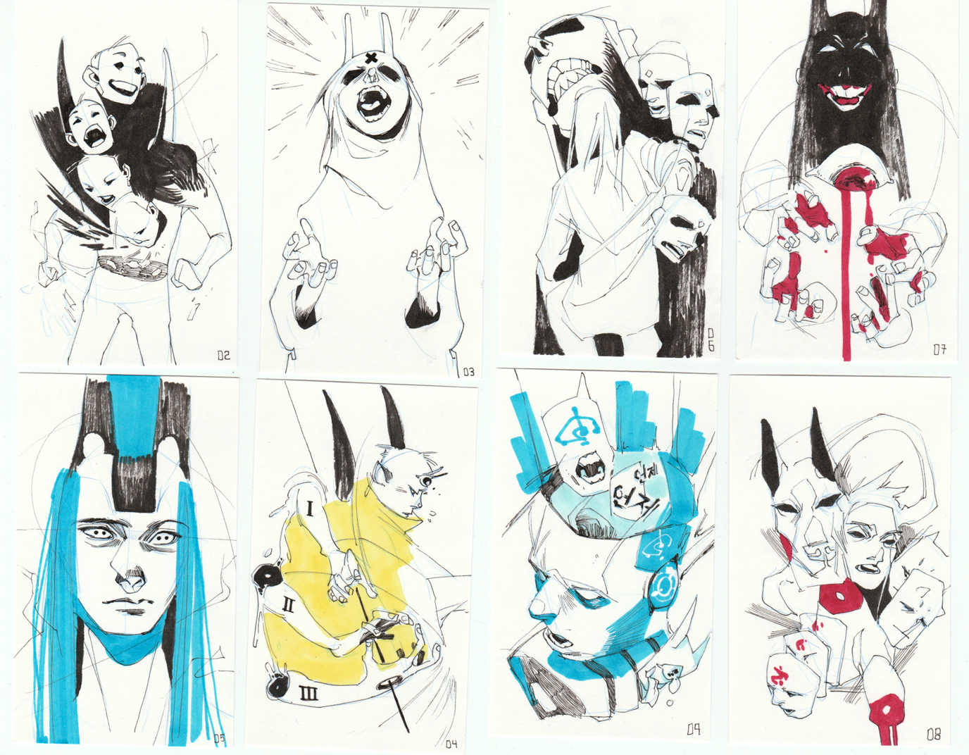 Sketch Cards - Batch 1