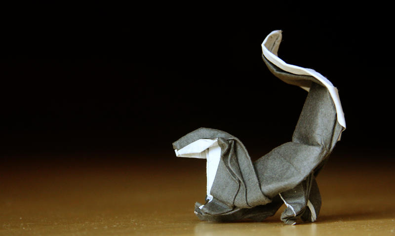 Origami Skunk