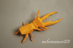 Origami Cyclommatus Metallifer by nekomancer123