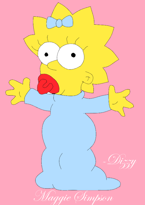 Maggie Simpson by DizzyDoesArt on DeviantArt