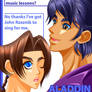 Aladdin and Jim Hawkins