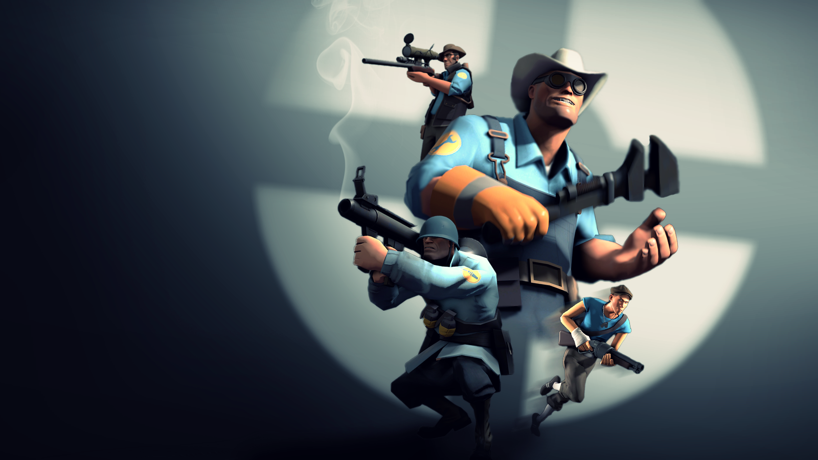 Team Fortress 2 Wallpaper (BLU)