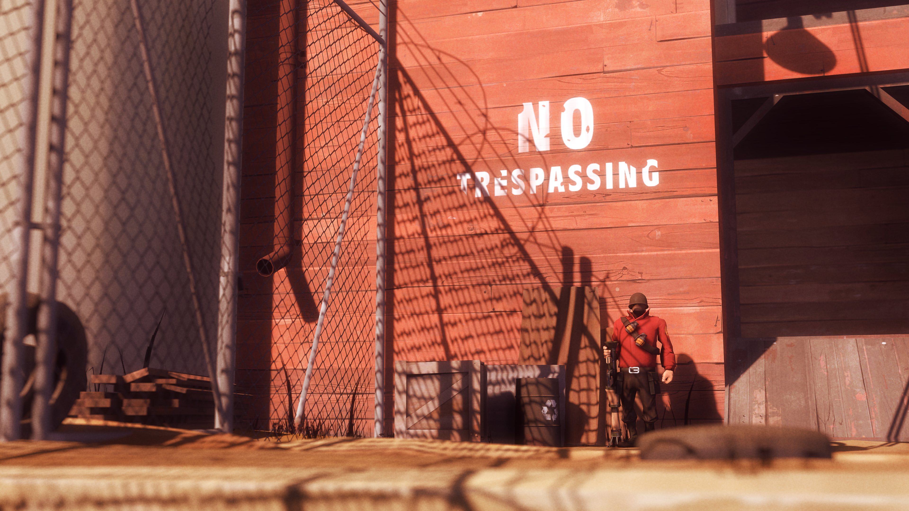 No Trespassing