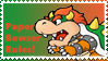 Paper Bowser Stamp by Teeter-Echidna