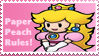 Paper Peach Stamp