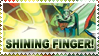 SHINING FINGER Stamp by Teeter-Echidna