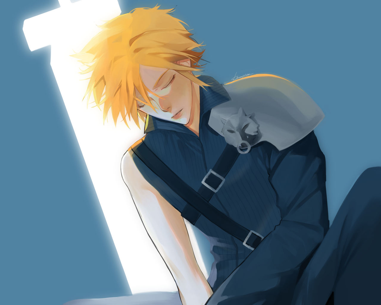 Cloud Strife | ff7 | Final Fantasy VII by demixea on DeviantArt