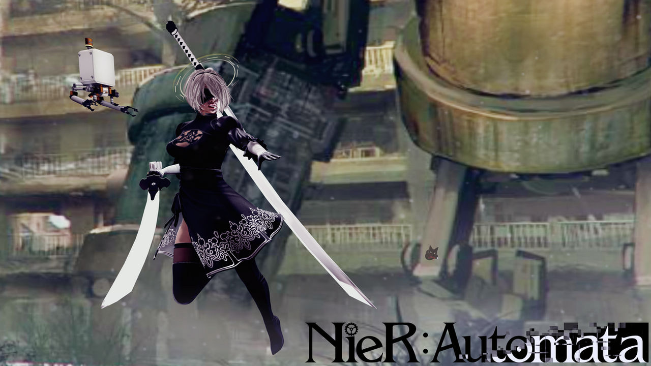 2B or not 2B by SamySaintClaire on DeviantArt