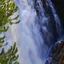 Yellowstone Park Waterfall 2.