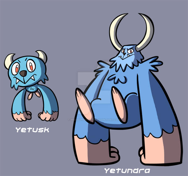 Yetusk and Yetundra - Fake'mon