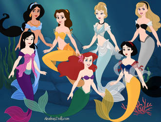 Disney Mermaid Princesses 1