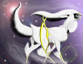 Arceus by chicken-stalker