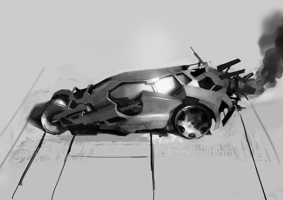 Batmobile design