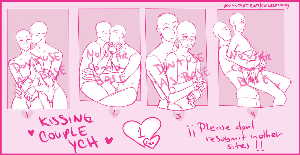 YCH- Kiss Couple - YCH.Commishes