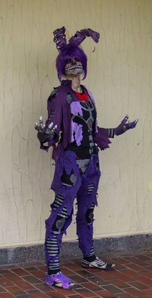 Five Nights At Freddy's 4 Nightmare Bonnie Costume