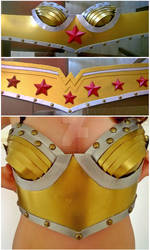 Wonder Woman Cosplay in progress - Armor