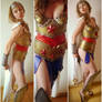 Wonder Woman Cosplay: trying it out