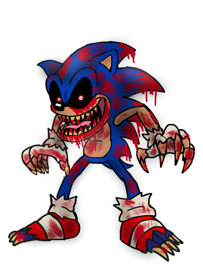 Sonic.EXE Render #2 by KingAngryDrake on DeviantArt