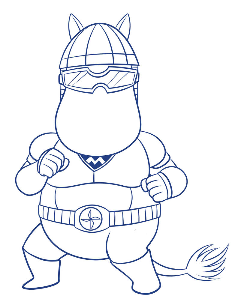 Moomin Rider by ChadRocco on DeviantArt