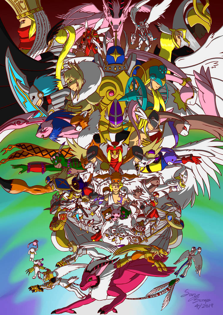 Angelic Digimon by SaryTheWolf on DeviantArt