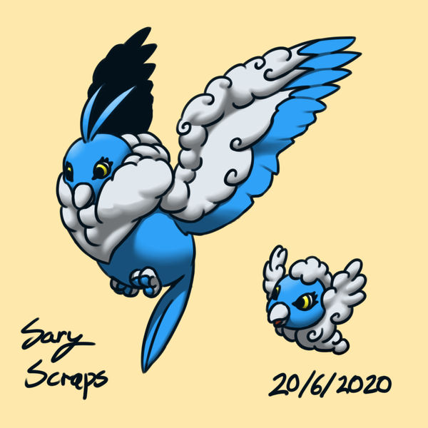 Swablu Digimon by SaryTheWolf on DeviantArt Swablu Digimon by SaryTheWolf on DeviantArt