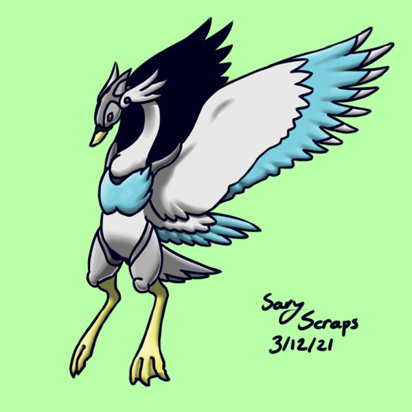 Swanna Digimon by SaryTheWolf on DeviantArt