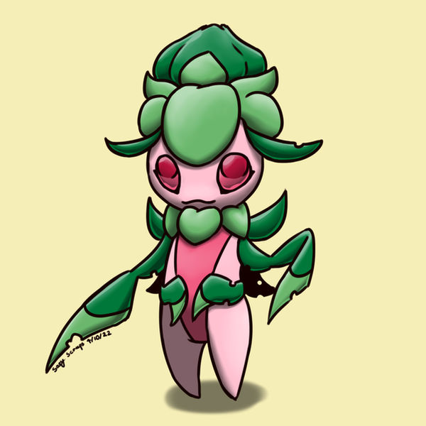 Mantis Digimon Fomantis Digimon by SaryTheWolf on DeviantArt