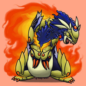 Typhlosion Evo Digimon