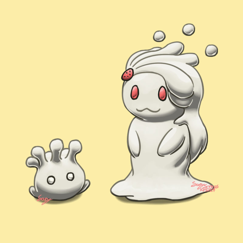 Milcery Digimon by SaryTheWolf on DeviantArt