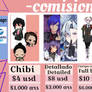 Comisiones abiertas~ /Open Comission 