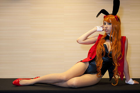 Asuka from Evangelion Dealer Bunnysuit Ver.