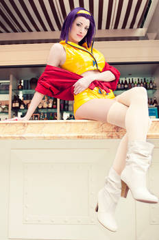 Faye Valentine at the Bar