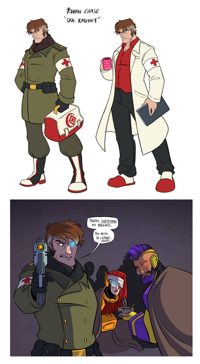TF!Humanized: The Good Doctor by Oniwanbashu on DeviantArt