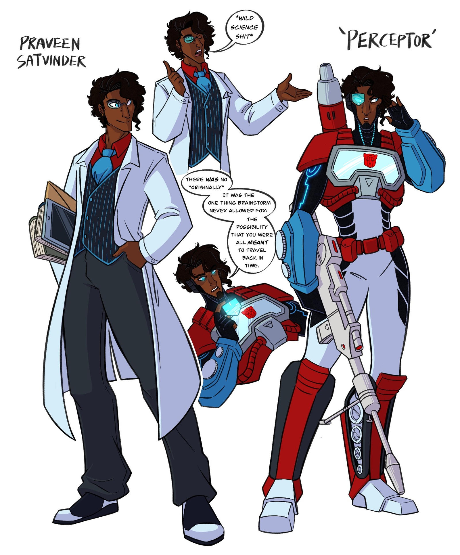 Science Humanized TF!Humanized: A Man Of Science by Oniwanbashu on DeviantArt