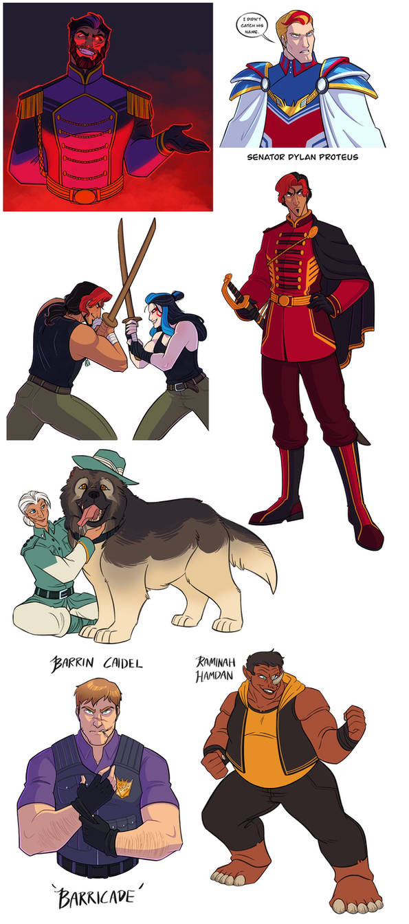 TF!Humanized: Sketchdump 1 by Oniwanbashu on DeviantArt