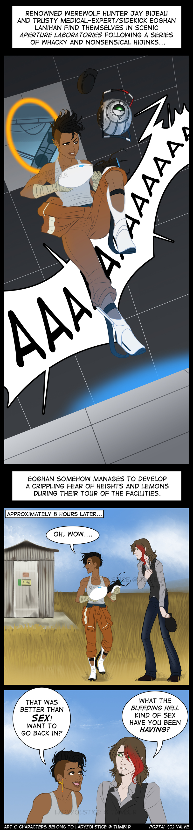 Comic - Aperture Science