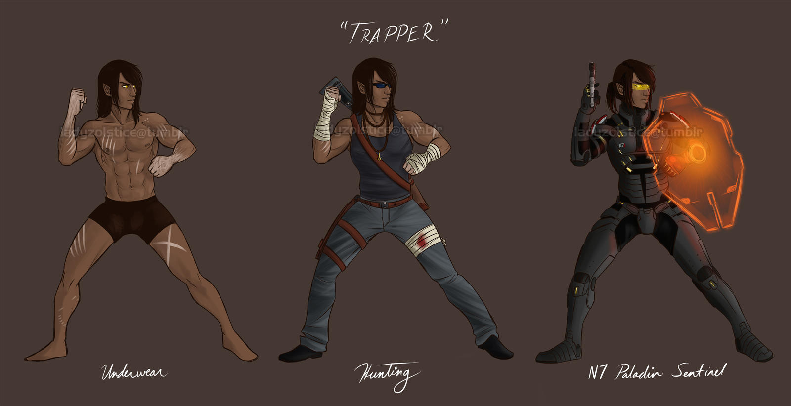 Clothing Study - Trapper