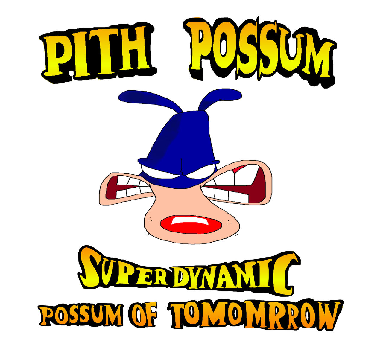 Pith Possum Logo by CartoonFan6 on DeviantArt