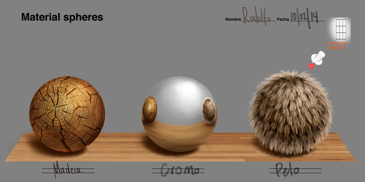 Material Spheres 1 by cabezadepeyote on DeviantArt