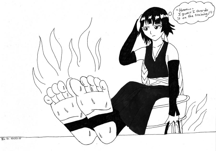 Soi Fong's Sweaty Feet by Dafootclan on DeviantArt