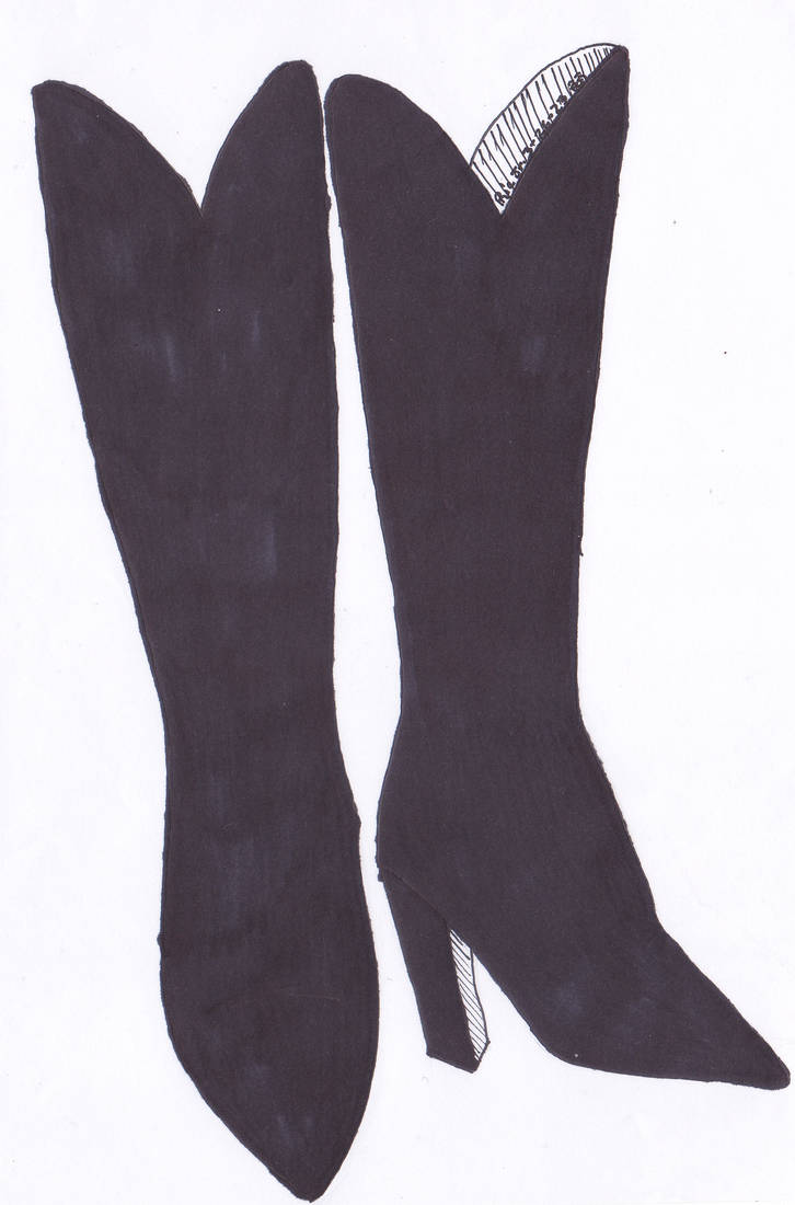Boot Base Deviantart Nico Robin's Dressrosa boots by Dafootclan on DeviantArt