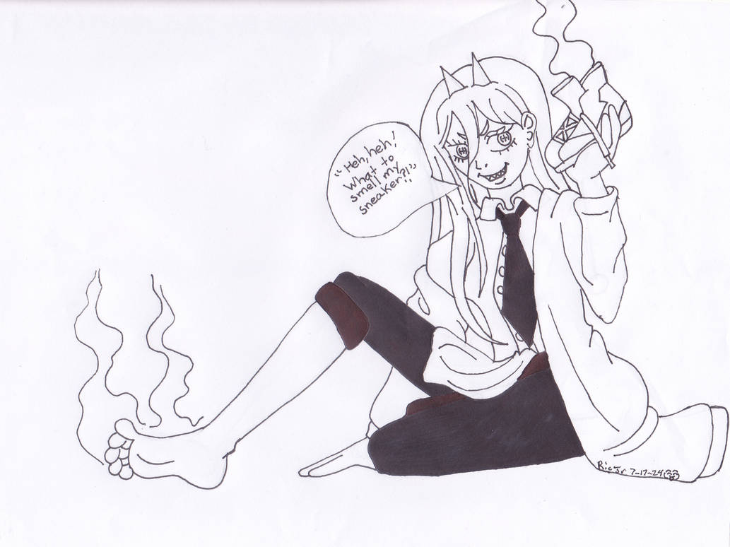 Power's stinky sneaker by Dafootclan on DeviantArt