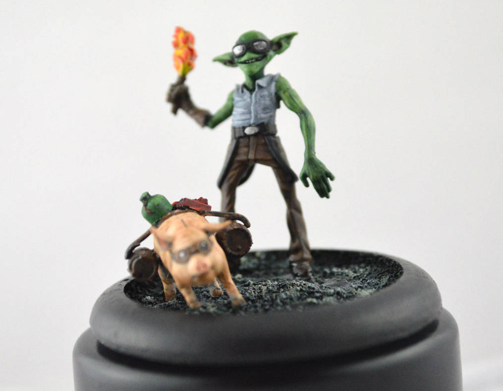 Pere Ravage (front) - Malifaux by raptorkitty on DeviantArt