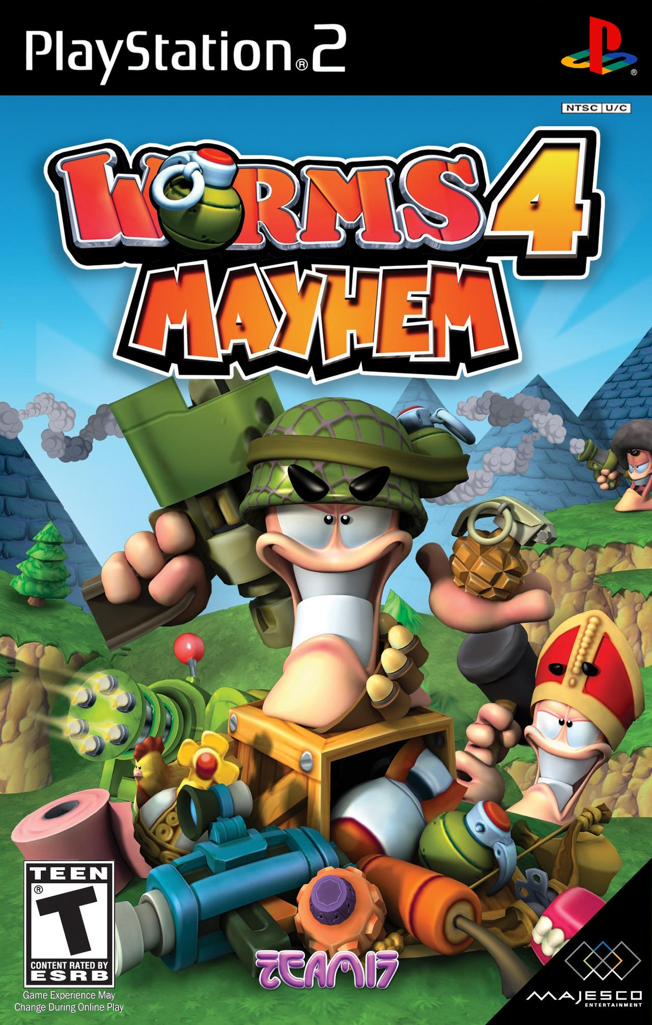 Worms 4 Mayhem US Fan Cover PS2 by MrEmerald787XTsuna on DeviantArt