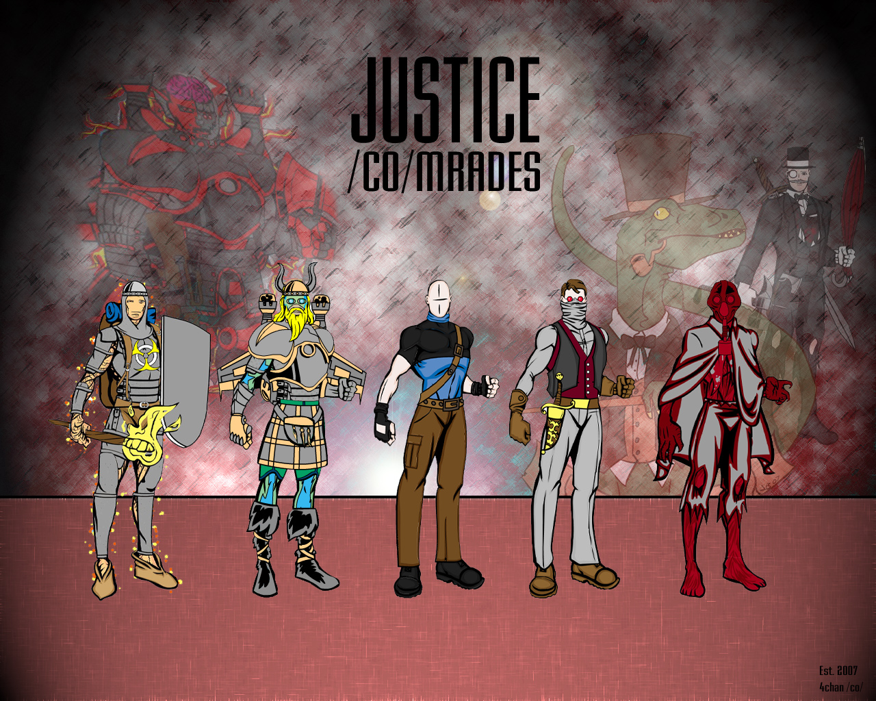 Justice Comrades wallpaper