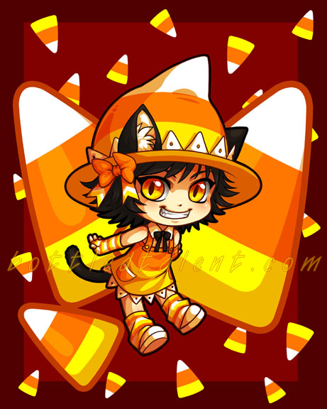Candycorn-chan by celesse